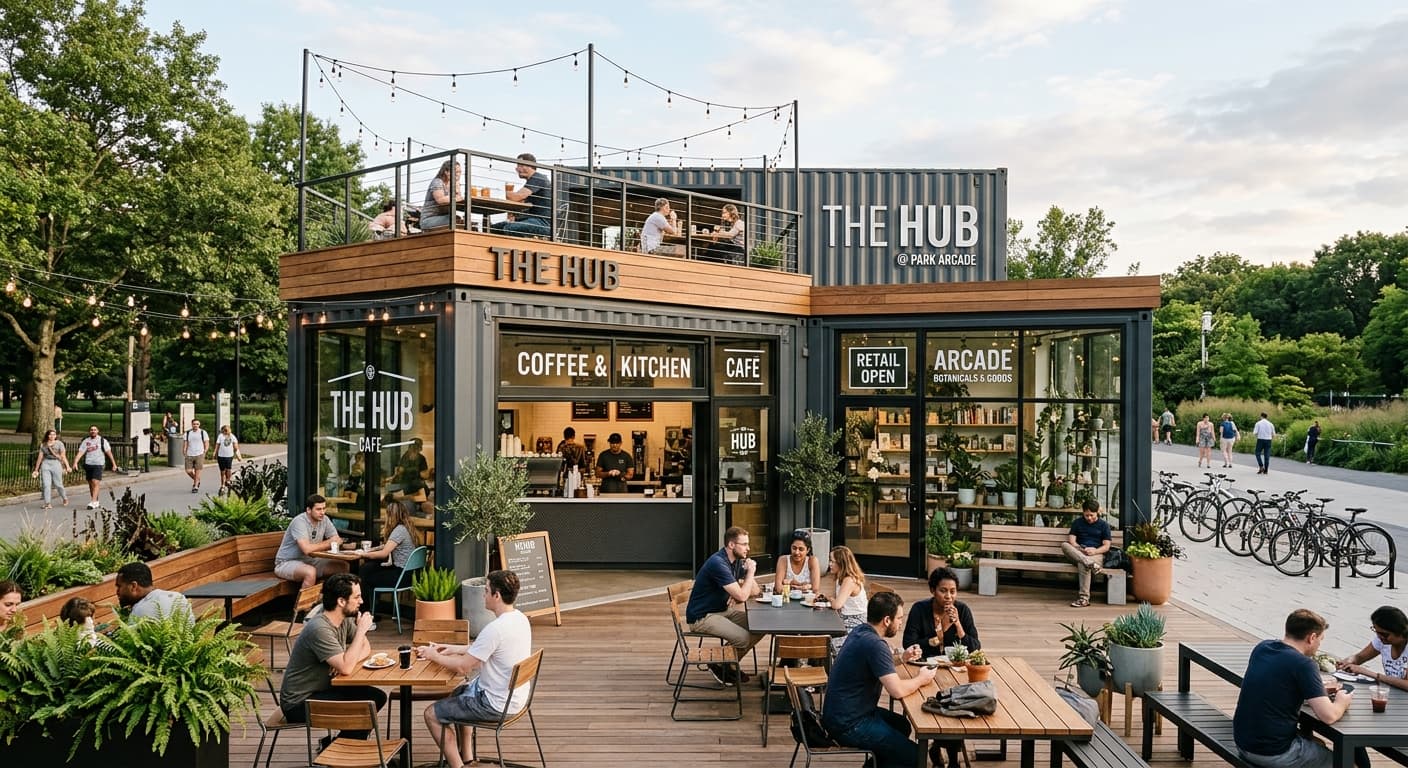 Контейнерное кафе «Brew Box»